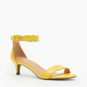Pila Kitten-Heel Sandals Vachetta Elsjsticized ankle strap